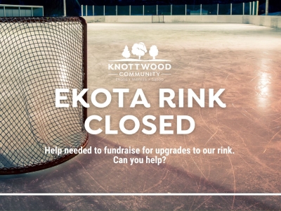 Ekota Rink Closed and Help Needed