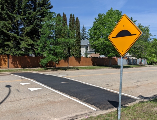 New Speed Humps in Satoo