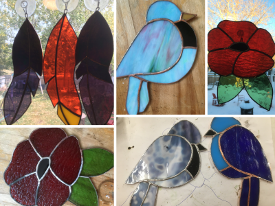 Stained Glass Class at Knottwood